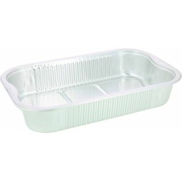 Barquette aluminium lisse 140 cl / 150