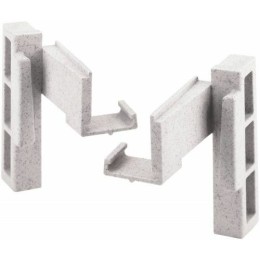 Raccord d'angle pour rayonnage Cambro /2