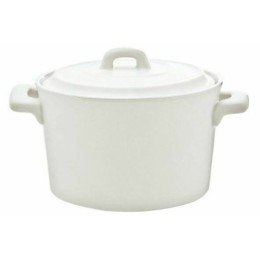 Mini cocotte porcelaine blanc ø 10 cm - paquet de 12