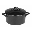 Mini cocotte porcelaine noire ø 10 cm - par 6