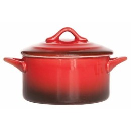 Mini cocotte porcelaine rouge ø 10 cm - par 6
