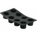 Moule 8 cannelés Moul\'flex 30 x 17,6 cm