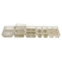 Bac copolyester Bank GN1/4  profondeur 15 cm