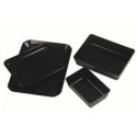 Plat ABS noir 29 x 19 x 2 cm