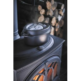 Cocotte fonte doufeu ovale noire 32cm
