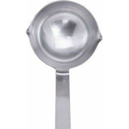 Louche à sauce inox 2 becs verseurs 31 cm 8 cl