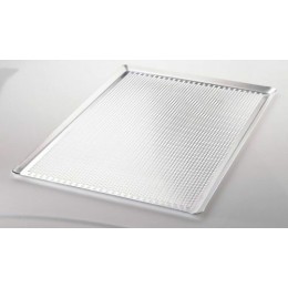 Plaque alu perforée 53x32,5 cm ø 6mm
