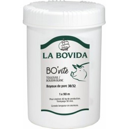 Boyau de porc Bo'vite 30/32 mm 90 m