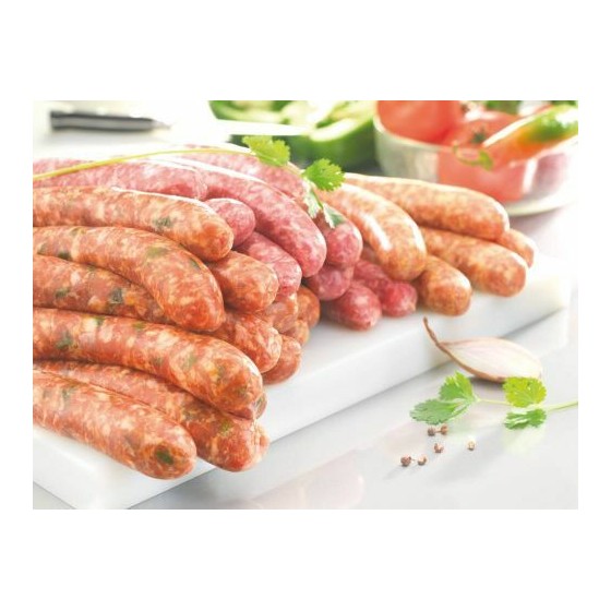 Boyau de porc étroit pour saucisse fraiche ou à cuire 32/34 par 25 mètres -  Tom Press