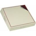 Boîte traiteur carton 4 coquilles 26 x 26 x 5 cm - par 50