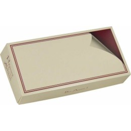 Boîte traiteur carton 3 coquilles 39 x 13 x 5 cm - par 50
