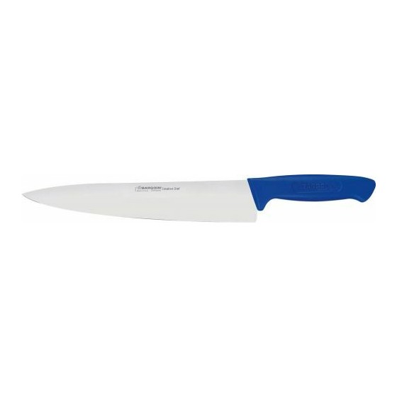 Couteau cuisine manche bleu  20cm