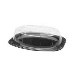 Plateau ovale et couvercle 350 x 245 mm - par 50