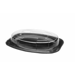 Plateau ovale et couvercle 450 x 300 mm - par 50
