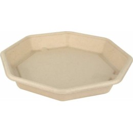 Assiette octogonale bio 83cl 280x230x30mm