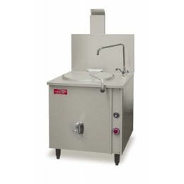 Cuiseur gaz cuve ronde 100 L aluminium