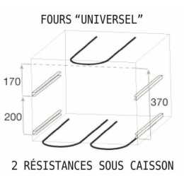 Four étuve universel GN 2/1