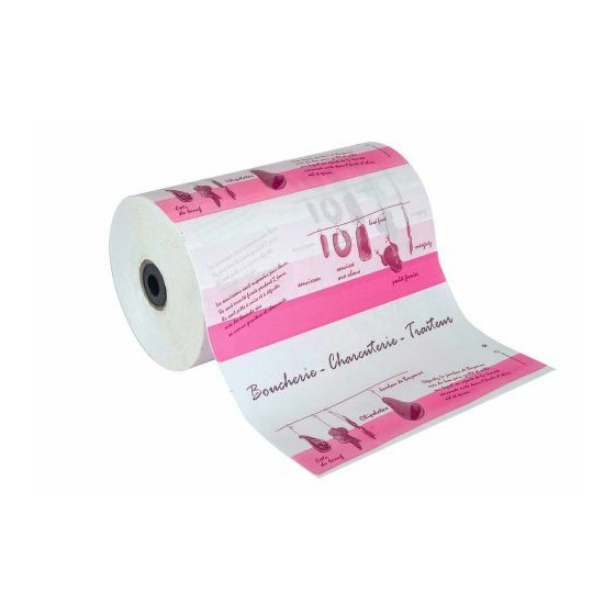 Papier thermoscellable boucherie 60 g/m² bobine 35 cm x 440 m - par 10 kg