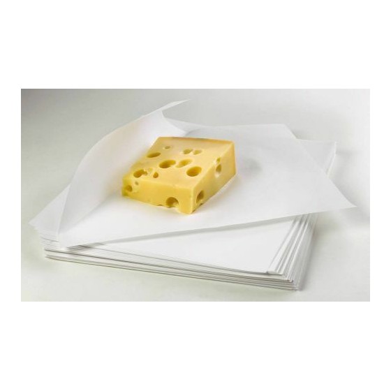 Papier ingraissable blanc 45 g/m² feuilles 33 x 25 cm - par 10 kg