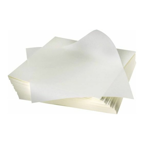 Papier ingraissable blanc 45 g/m² feuilles 100 x 65 cm - par 10 kg