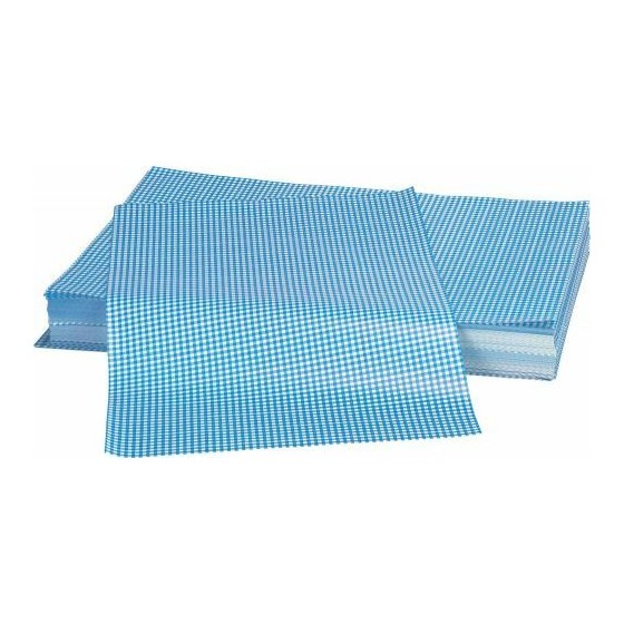 Papier duplex vichy bleu 25x33cm /10kg