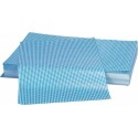 Papier duplex vichy bleu 25 x 33 cm - par 10 kg
