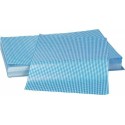 Papier duplex vichy bleu 33 x 50 cm - par 10 kg