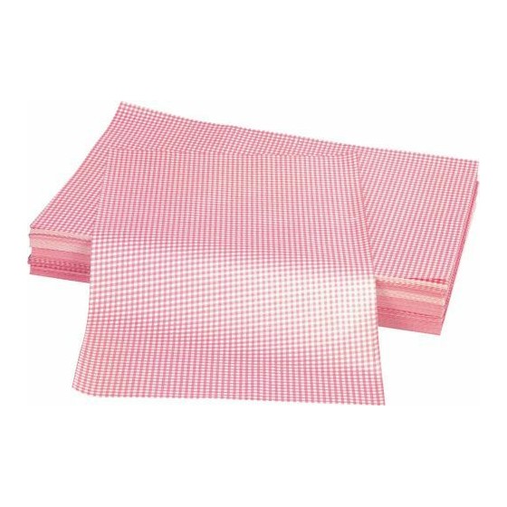 Papier duplex vichy rose 60 g/m² feuilles 33 x 33 cm - par 10 kg