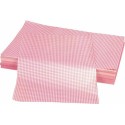 Papier duplex vichy rose 40 x 50 cm - par 10 kg