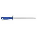 Fusil à aiguiser poissonnier bleu mèche ovale 30 cm