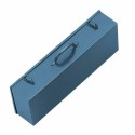 Mallette à couteau vide métallique Fischer