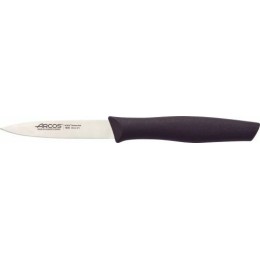 Couteau d'office souple lisse Arcos noir 8,5 cm