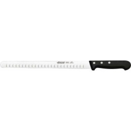 Couteau à jambon lame alvéolée Arcos noir 30 cm