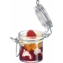 Mini pot couv. charnière PS 4,5cl /24