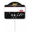 Étiquette "Presti\'luxe viande bovine" sans texte 8,6 x 10,5 cm - par 10