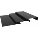 Présentoir modulable 3 niveaux acrylique noir
