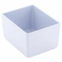 Saladier rectangulaire Chunky Crock melaminé  blanc 1,5 L