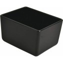 Saladier rectangulaire Chunky Crock mélaminé noir 1,5 L