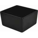 Saladier rectangulaire Chunky Crock mélaminé noir 2 L