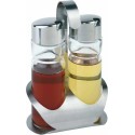 Ménagère 2 pièces huile/vinaigre inox