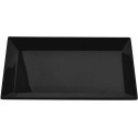 Plat glacière mélamine noir 29 x 19 x 2 cm