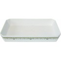 Plat ravier mélamine Pompadour 29,5 x 17 x 4,5 cm