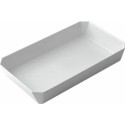 Plat ravier mélamine blanc 29,5 x 17 x 4,5 cm