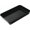 Plat ravier mélamine noir 33,5 x 20 x 4,5 cm