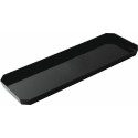 Plat ravier long noir 56 x 19 x 3,5 cm