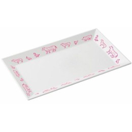 Plat glacière mélamine pièce du boucher 30 x 16,8 x 2 cm
