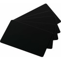 Cartes PVC noires Edikio Access Flex et Duplex 8,56 x 5,4 cm - par 500