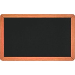 Carte pré-imprimée PVC effet ardoise 86x54mm /100