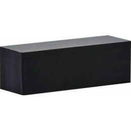 Cartes longues noires PVC 50x150mm /500