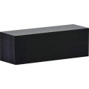 Cartes longues noires PVC 5 x 15 cm - par 500